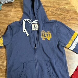 Notre Dame zip up